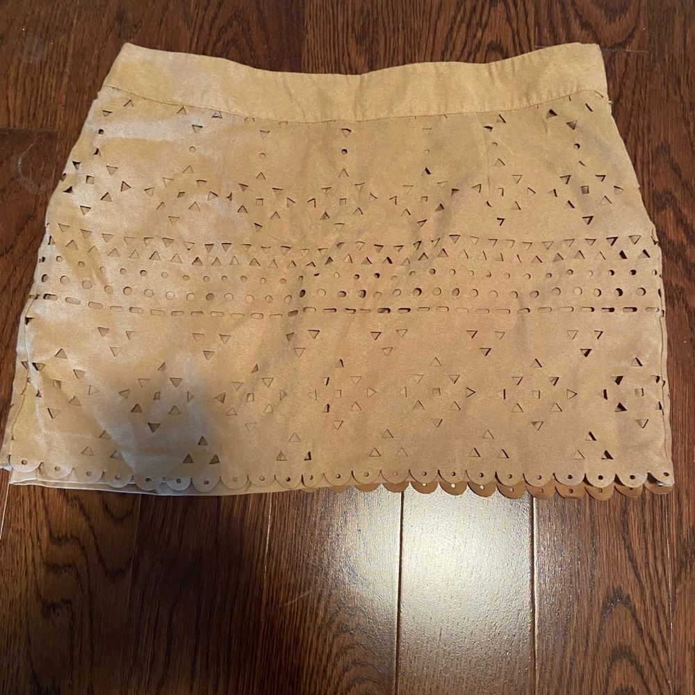 Western style mini skirt
